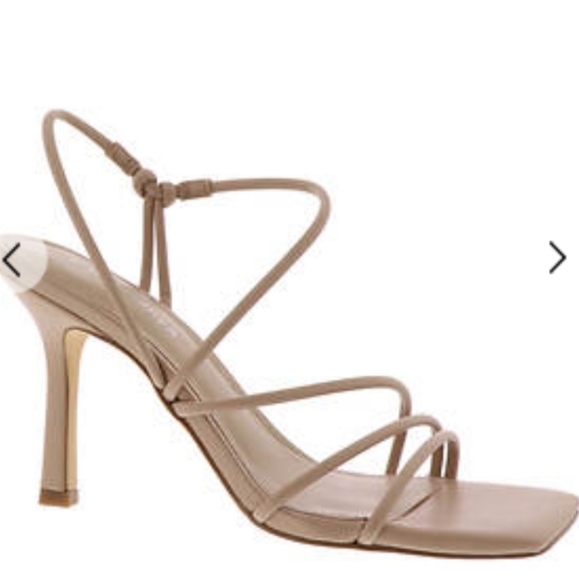 Marc Fisher Shoes - Marc Fisher Dareta Strappy Pump Sandal Lite Latte 8
